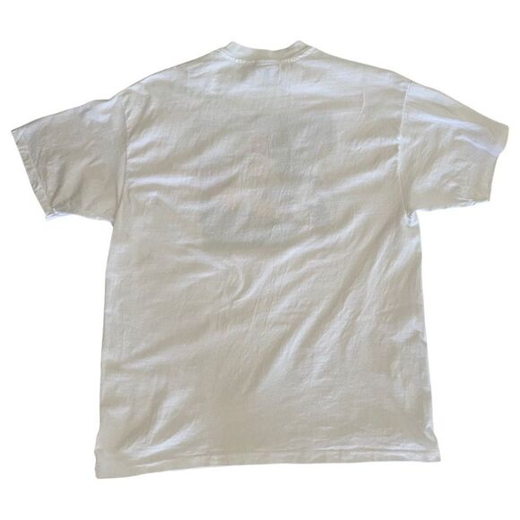 Vintage 1993 Single Stitch Christmas Comic T-Shirt White Size XL - Picture 2 of 6